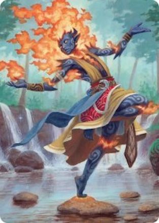 Ashling, Rekindled Art Card (16/54)  (ASECL-016) - [Art Series: Lorwyn Eclipsed] - Trinity Hobby