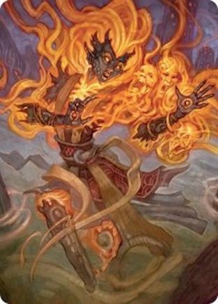 Ashling, Rekindled Art Card (33/54)  (ASECL-033) - [Art Series: Lorwyn Eclipsed] - Trinity Hobby