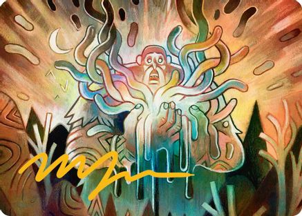 Aurora Awakener Art Card (40/54) (Gold-Stamped Signature)  (ASECL-040) - [Art Series: Lorwyn Eclipsed] - Trinity Hobby