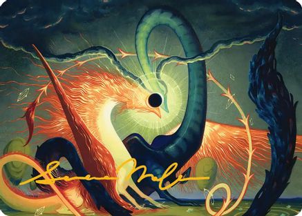 Celestial Reunion Art Card (42/54) (Gold-Stamped Signature)  (ASECL-042) - [Art Series: Lorwyn Eclipsed] - Trinity Hobby