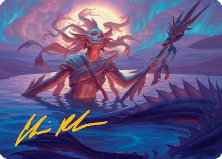 Eclipsed Merrow Art Card (Gold-Stamped Signature)  (ASECL-022) - [Art Series: Lorwyn Eclipsed] - Trinity Hobby