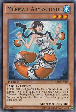 Mermail Abyssgunde [ABYR-EN015] Rare - Trinity Hobby