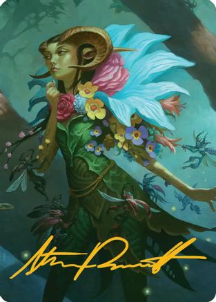 Maralen, Fae Ascendant Art Card (Gold-Stamped Signature)  (ASECL-024) - [Art Series: Lorwyn Eclipsed] - Trinity Hobby