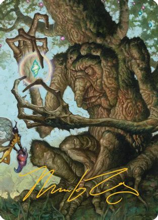 Faeburrow Elder Art Card (Gold-Stamped Signature)  (ASECL-051) - [Art Series: Lorwyn Eclipsed] - Trinity Hobby