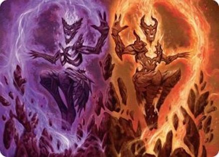 Fire Covenant Art Card  (ASECL-052) - [Art Series: Lorwyn Eclipsed] - Trinity Hobby