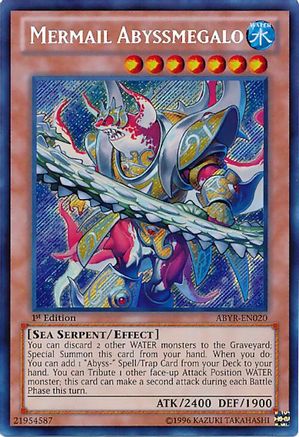Mermail Abyssmegalo [ABYR-EN020] Secret Rare - Trinity Hobby