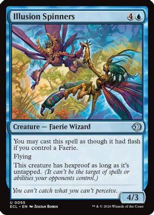 Illusion Spinners  [Foil]  (ECL-055) - [Lorwyn Eclipsed] - Trinity Hobby