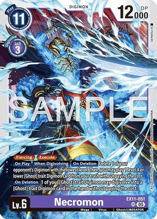Necromon (EX11-051) - [Dawn of Liberator] Foil - Trinity Hobby