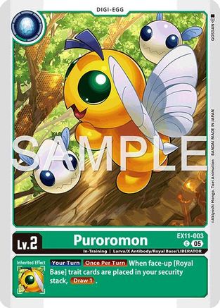 Puroromon (EX11-003) - [Dawn of Liberator] - Trinity Hobby