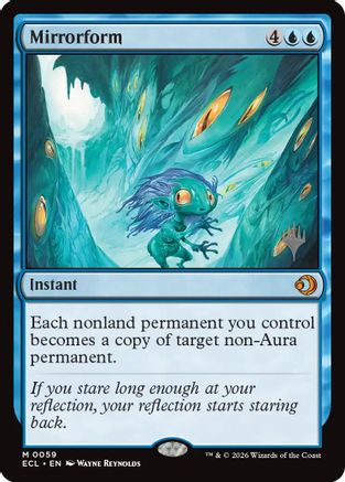Mirrorform  [Foil]  (PPECL-059) - [Promo Pack: Lorwyn Eclipsed] - Trinity Hobby