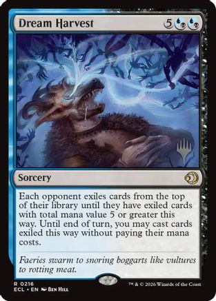 Dream Harvest  [Foil]  (PPECL-216) - [Promo Pack: Lorwyn Eclipsed] - Trinity Hobby