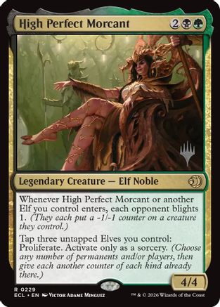High Perfect Morcant  [Foil]  (PPECL-229) - [Promo Pack: Lorwyn Eclipsed] - Trinity Hobby