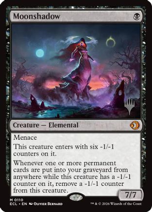 Moonshadow  [Foil]  (PPECL-110) - [Promo Pack: Lorwyn Eclipsed] - Trinity Hobby