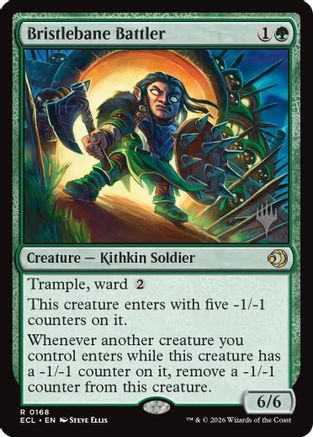 Bristlebane Battler  [Foil]  (PPECL-168) - [Promo Pack: Lorwyn Eclipsed] - Trinity Hobby