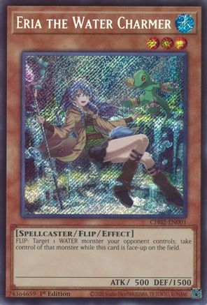 Eria the Water Charmer [CH02-EN001] - THE CHRONICLES DECK: Spirit Charmers (All-Foil Edition) 1st Edition - Secret Rare - Trinity Hobby