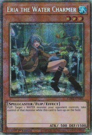 Eria the Water Charmer (Starlight Rare) [CH02-EN001] - THE CHRONICLES DECK: Spirit Charmers (All-Foil Edition) 1st Edition - Starlight Rare - Trinity Hobby