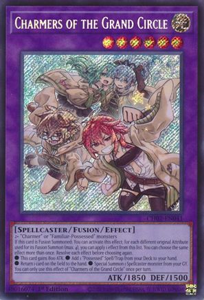 Charmers of the Grand Circle [CH02-EN041] - THE CHRONICLES DECK: Spirit Charmers (All-Foil Edition) 1st Edition - Secret Rare - Trinity Hobby