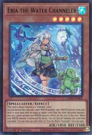 Eria the Water Channeler [CH02-EN009] - THE CHRONICLES DECK: Spirit Charmers (All-Foil Edition) 1st Edition - Ultra Rare - Trinity Hobby