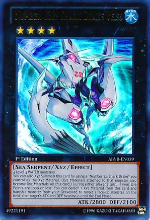 Number C32: Shark Drake Veiss [ABYR-EN039] Ultra Rare - Trinity Hobby