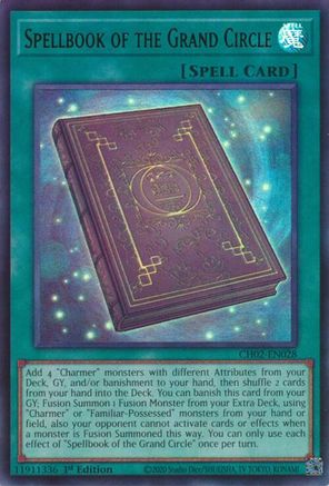 Spellbook of the Grand Circle (Ultra Rare) [CH02-EN028] - THE CHRONICLES DECK: Spirit Charmers (All-Foil Edition) 1st Edition - Ultra Rare - Trinity Hobby