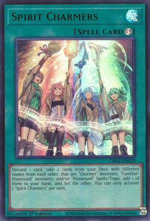 Spirit Charmers [CH02-EN029] - THE CHRONICLES DECK: Spirit Charmers (All-Foil Edition) 1st Edition - Ultra Rare - Trinity Hobby