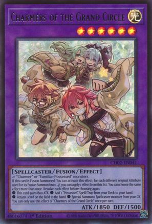 Charmers of the Grand Circle (Ultra Rare) [CH02-EN041] - THE CHRONICLES DECK: Spirit Charmers (All-Foil Edition) 1st Edition - Ultra Rare - Trinity Hobby