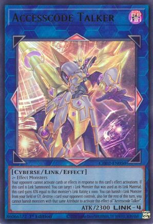 Accesscode Talker [CH02-EN050] - THE CHRONICLES DECK: Spirit Charmers (All-Foil Edition) 1st Edition - Ultra Rare - Trinity Hobby