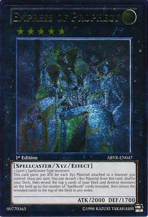 Empress of Prophecy (UTR) [ABYR-EN047] Ultimate Rare - Trinity Hobby