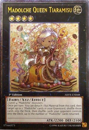 Madolche Queen Tiaramisu (UTR) [ABYR-EN048] Ultimate Rare - Trinity Hobby