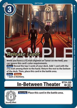 In-Between Theater (BT24-100) - [Time Stranger Release Event Cards] Foil