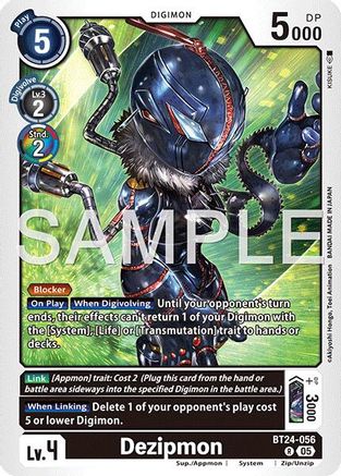 Dezipmon (BT24-056) - [Time Stranger Release Event Cards] Foil