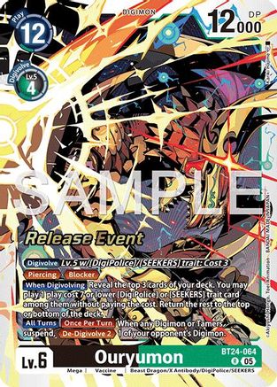 Ouryumon (BT24-064) - [Time Stranger Release Event Cards] Foil