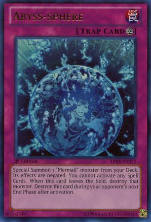 Abyss-sphere [ABYR-EN072] Ultra Rare - Trinity Hobby