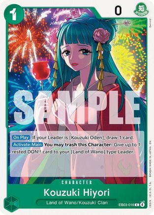 Kouzuki Hiyori (EB03-016) - [Extra Booster: One Piece Heroines Edition] - Trinity Hobby