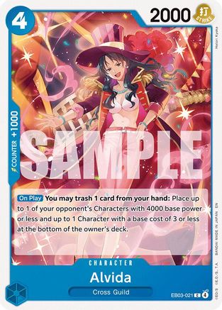 Alvida (EB03-021) - [Extra Booster: One Piece Heroines Edition] - Trinity Hobby
