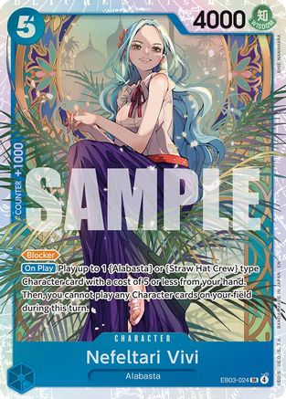 Nefeltari Vivi (024) (EB03-024) - [Extra Booster: One Piece Heroines Edition] Foil - Trinity Hobby