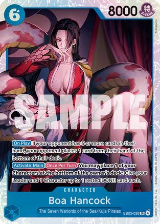 Boa Hancock (EB03-026) - [Extra Booster: One Piece Heroines Edition] Foil - Trinity Hobby