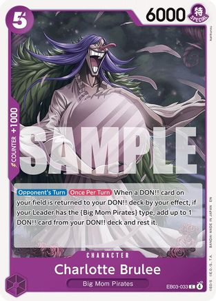 Charlotte Brulee (EB03-033) - [Extra Booster: One Piece Heroines Edition] - Trinity Hobby