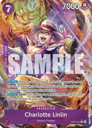 Charlotte Linlin (Alternate Art) (EB03-034) - [Extra Booster: One Piece Heroines Edition] Foil - Trinity Hobby