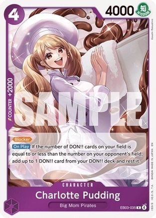 Charlotte Pudding (EB03-035) - [Extra Booster: One Piece Heroines Edition] Foil
