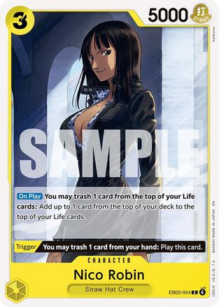 Nico Robin (054) (EB03-054) - [Extra Booster: One Piece Heroines Edition] - Trinity Hobby