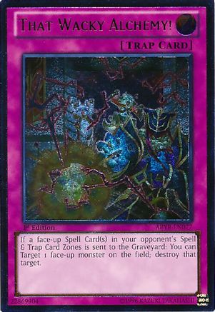 That Wacky Alchemy! (UTR) [ABYR-EN077] Ultimate Rare - Trinity Hobby