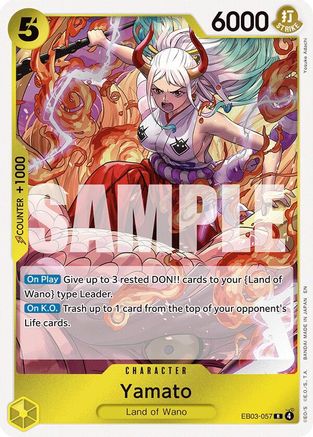 Yamato (EB03-057) - [Extra Booster: One Piece Heroines Edition] Foil - Trinity Hobby