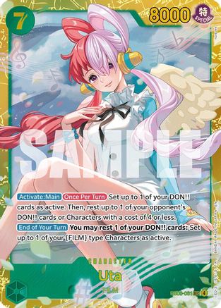 Uta (061) (EB03-061) - [Extra Booster: One Piece Heroines Edition] Foil - Trinity Hobby