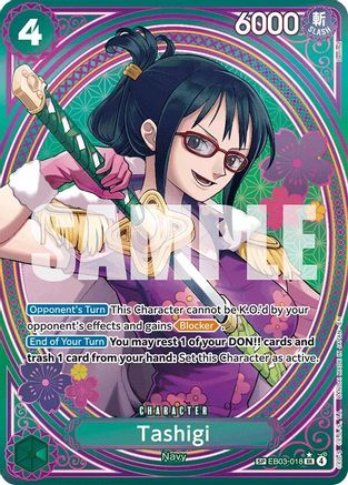 Tashigi (SP) (EB03-018) - [Extra Booster: One Piece Heroines Edition] Foil - Trinity Hobby