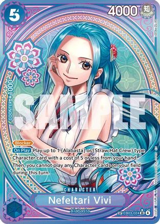 Nefeltari Vivi - 024 (SP) (EB03-024) - [Extra Booster: One Piece Heroines Edition] Foil - Trinity Hobby