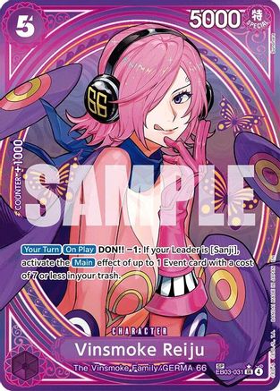 Vinsmoke (SP) (EB03-031) - [Extra Booster: One Piece Heroines Edition] Foil - Trinity Hobby