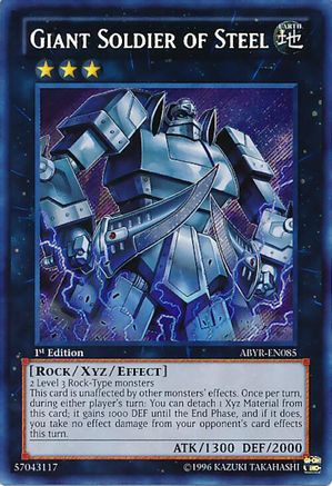 Giant Soldier of Steel [ABYR-EN085] Secret Rare - Trinity Hobby