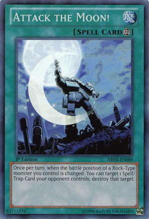 Attack the Moon! [ABYR-EN089] Super Rare - Trinity Hobby