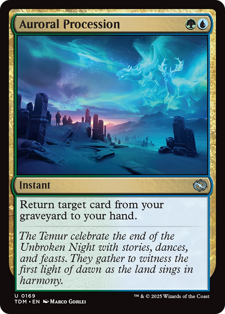Auroral Procession  (TDM-169) - [Tarkir: Dragonstorm] - Trinity Hobby